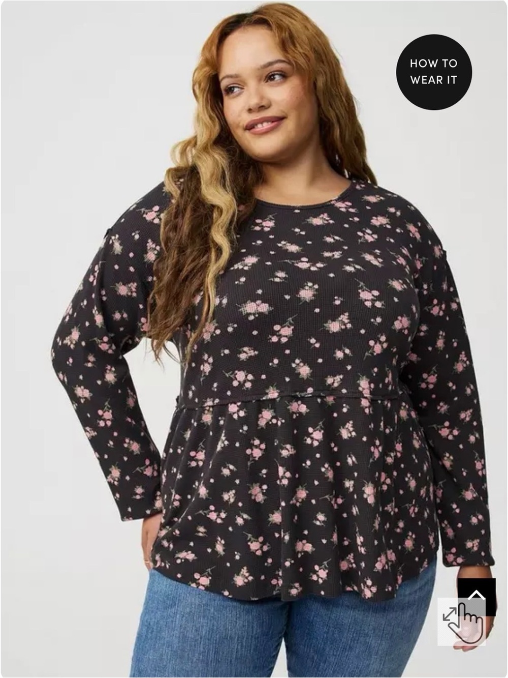 Torrid Thermal Crew Long Sleeve Top